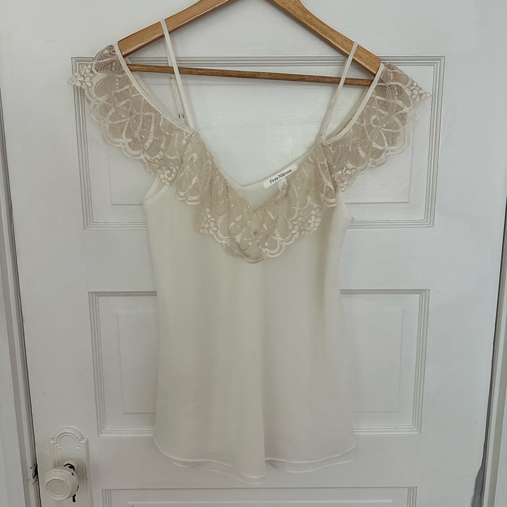 Flora Nikrooz Bridal Cami and Tap Shorts Set Size S